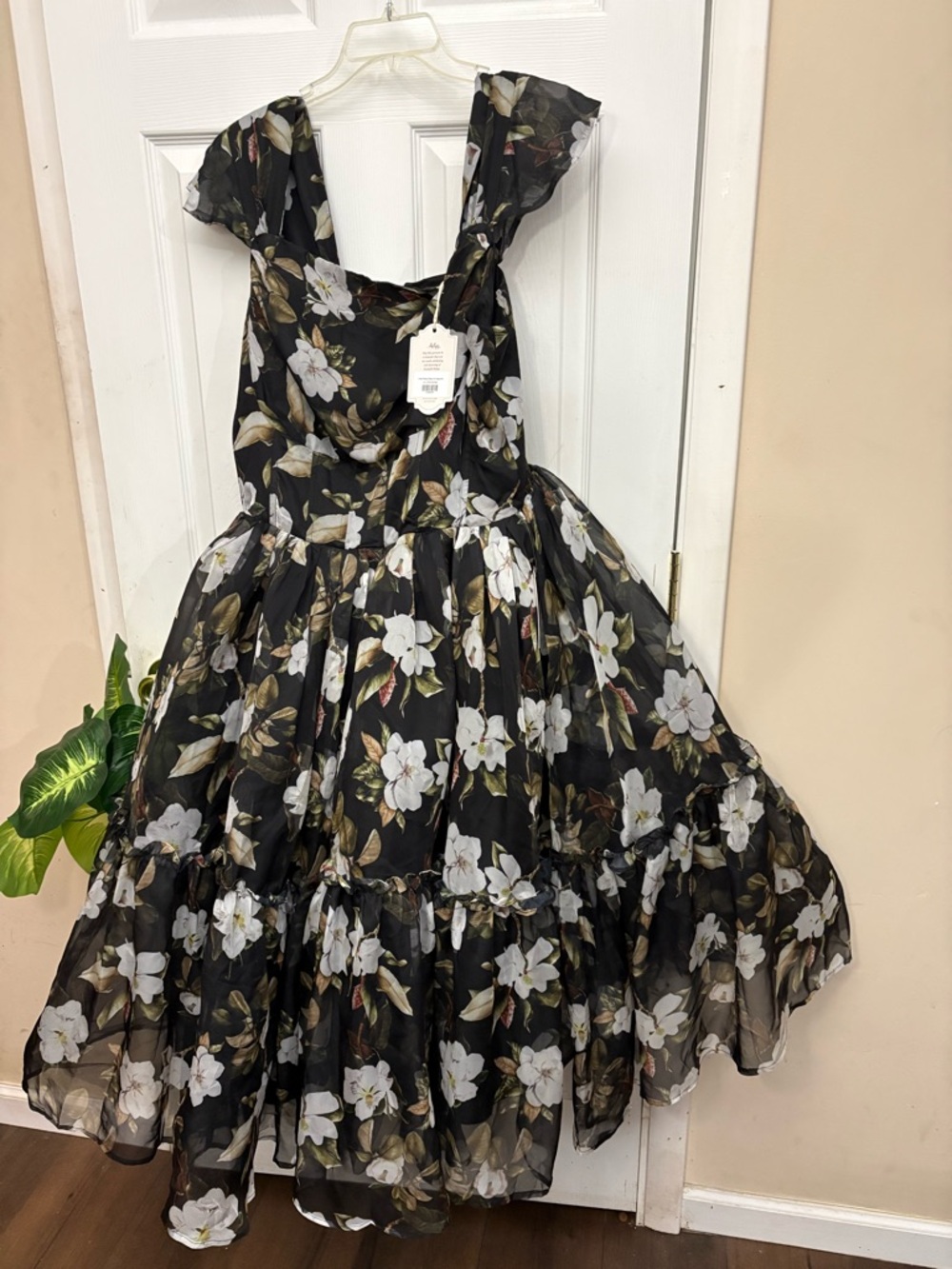 Ivy City I Feel Pretty Floral Magnolia Dress Size 14 New - Picture 4 of 10